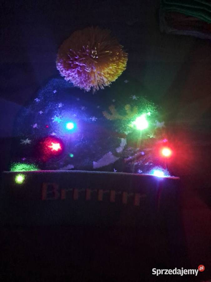 Czapka led Brrr Dinozaur mazowieckie Warszawa sprzedam