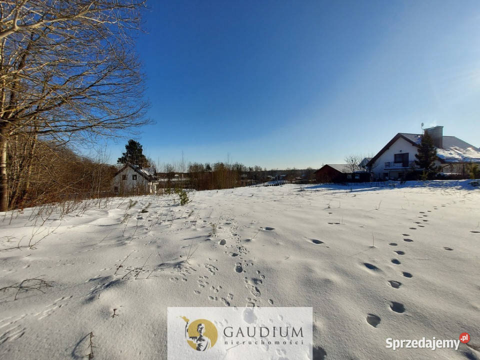 Działka budowlana z miejscowym planem k Kartuz utwardzona Kaliska sprzedam