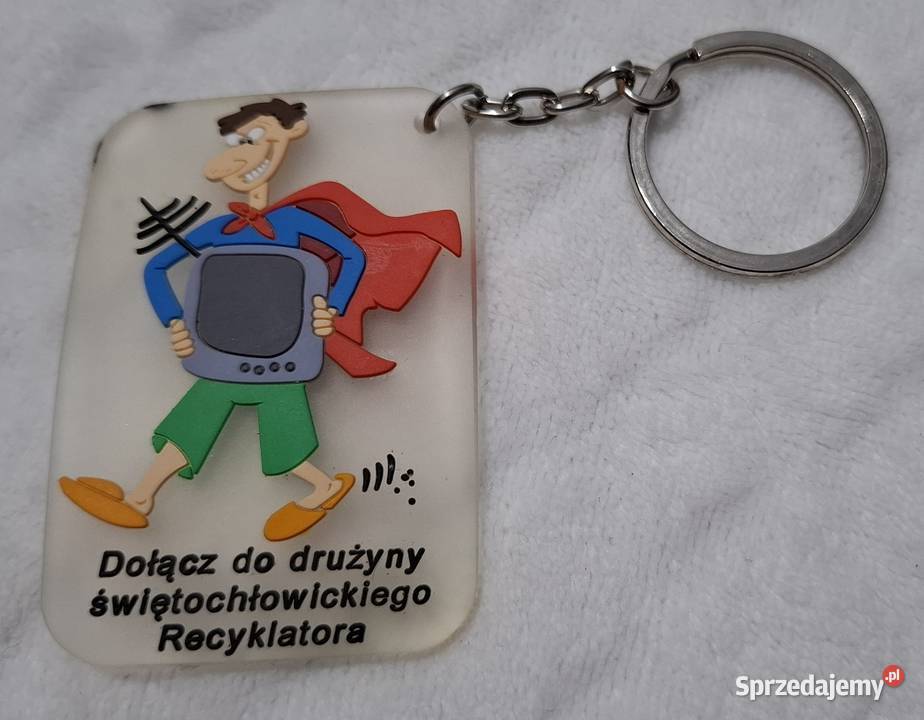 Breloczek Świętochłowicki Recyklator 4x6 2 śląskie Czeladź
