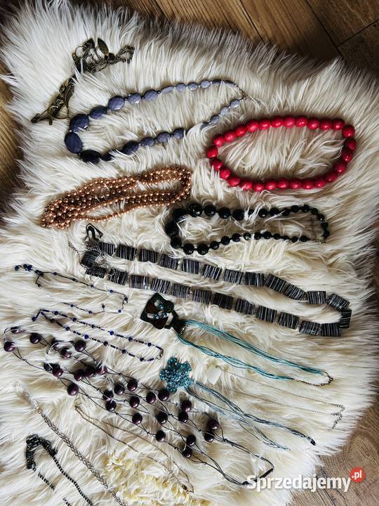 Damski naszyjnik zestaw 20 sztuk Retro Vintage Reda