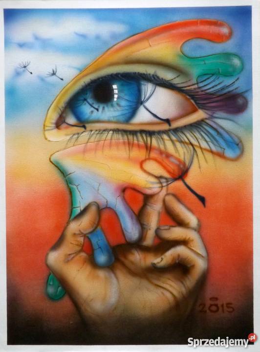 Artystyczne malowanie ścian aerografem itp Szczecin usługi