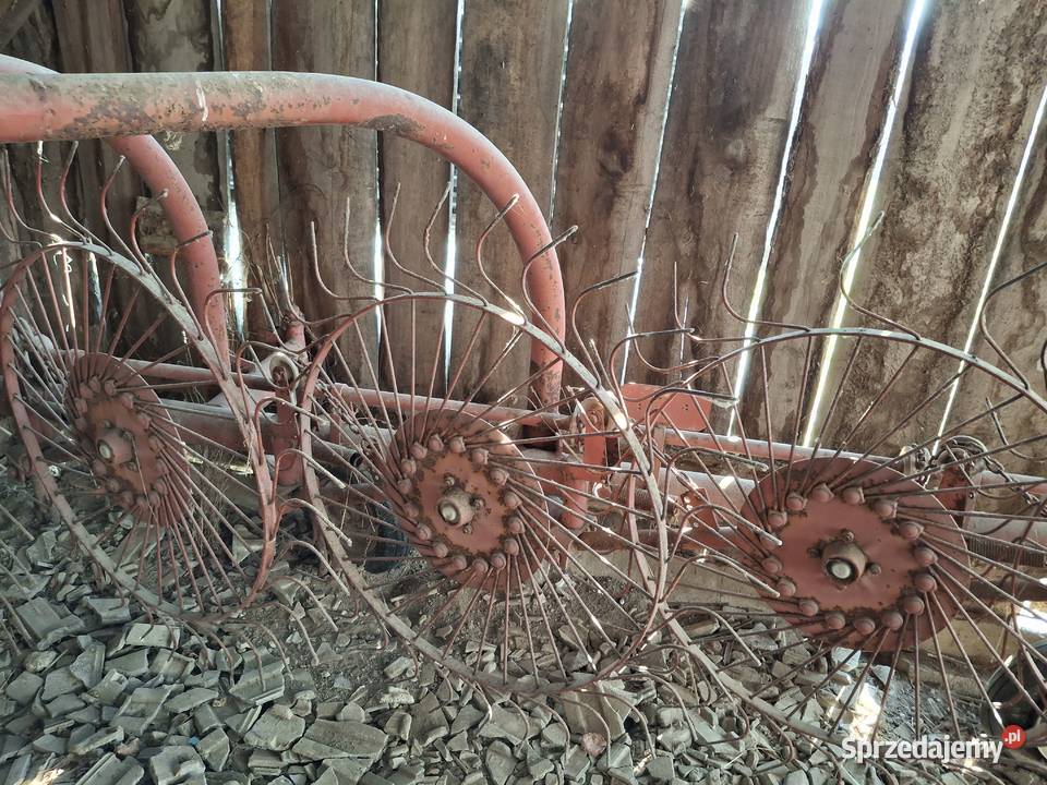 Zgrabiarka 7 gwiazdowa nieuszkodzony Wola Przemykowska