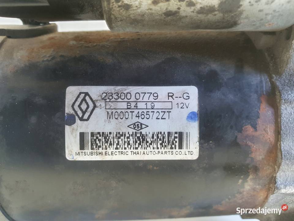 Dacia Duster I 12 TCe ROZRUSZNIK 233000779R Układ elektryczny silnika Janów