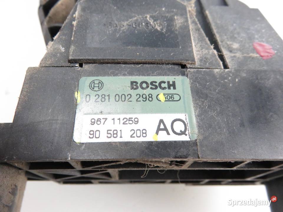 POTENCJOMETR GAZU ZAFIRA A 20 DI 16V 0281002298 Potencjometry