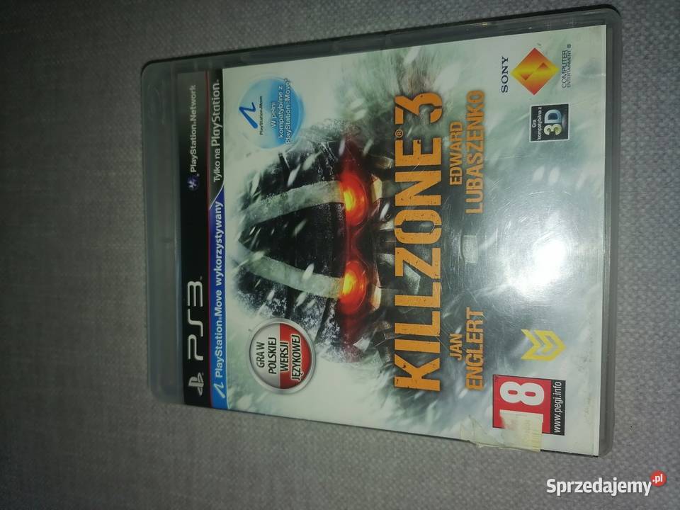 KILLZONE 3 Sony Playstation 3 dolnośląskie Lubin