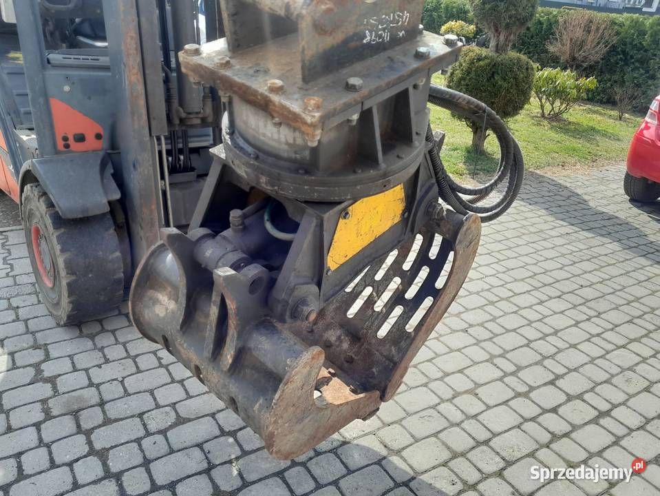Chwytk obrotowy sortujący wyburzeniowy Maków Podhalański