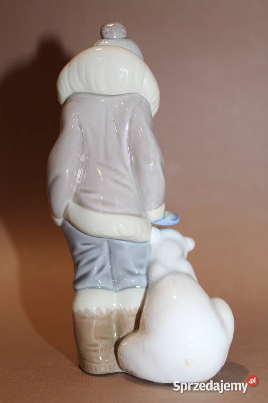 Figurka chłopca z niedźwiadkiem NAO Lladro 176 Szczecin