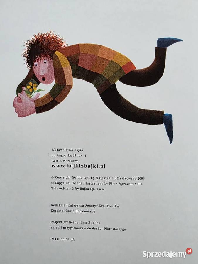 Małgorzata Strzałkowska Zielony i Nikt Książki dla dzieci Kraków