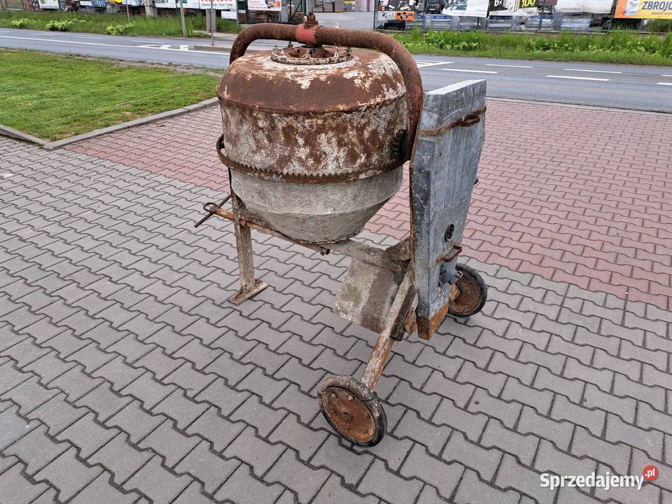 Betoniarka mieszalnik bębnowy 150 l 400v Budowa małopolskie Proszowice