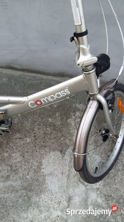 Compass rower składany w kostkę koła 20 Rowery i akcesoria kujawsko-pomorskie Bydgoszcz