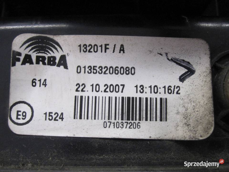 FIAT PUNTO II 05r lampa lewa tył 013532086080 Kielce