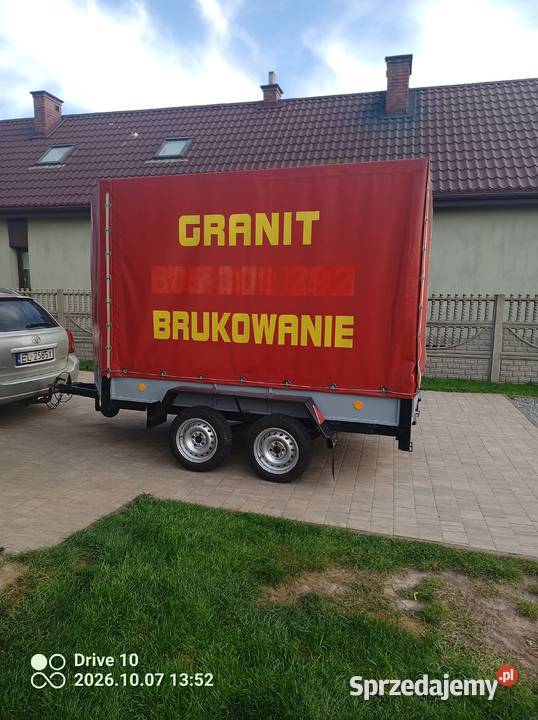 Przyczepka dwuosiowa Sieradz