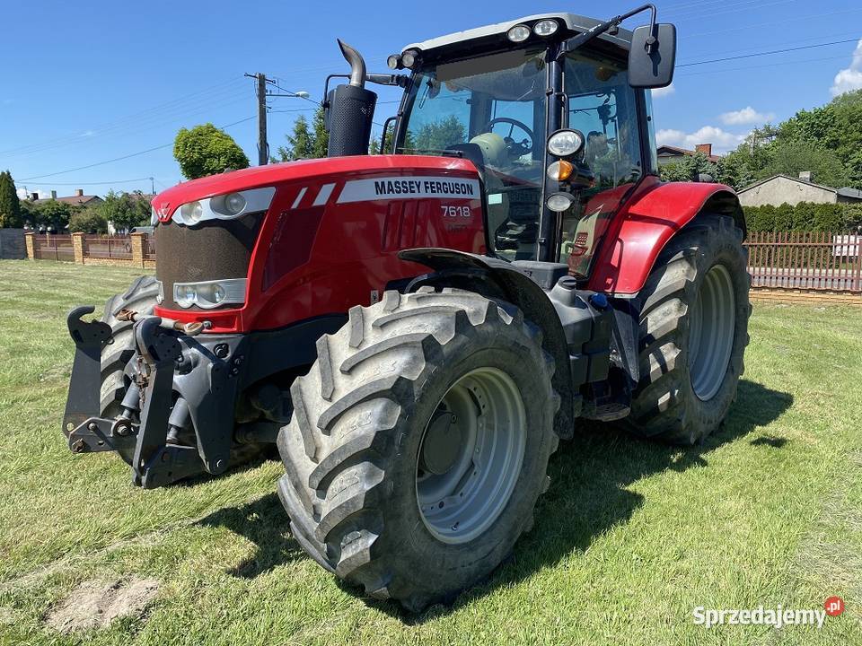 Ciągnik Massey Ferguson 7618 Dyna6 2014r Massey Ferguson łódzkie