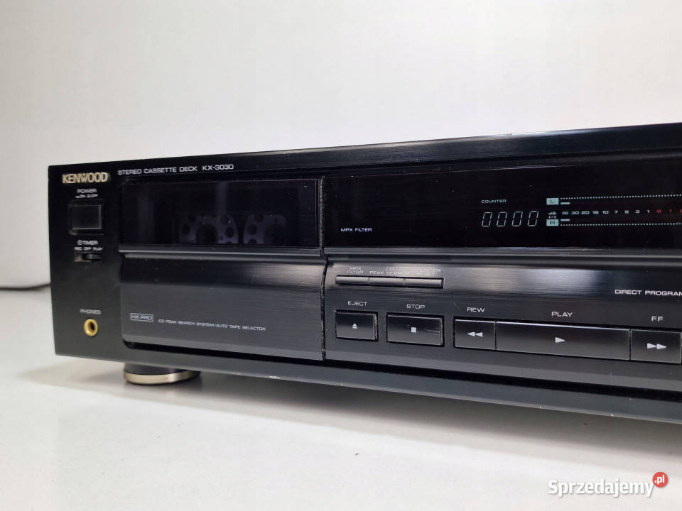 kenwood kx3030 magnetofon catette deck 3030 wielkopolskie Międzychód