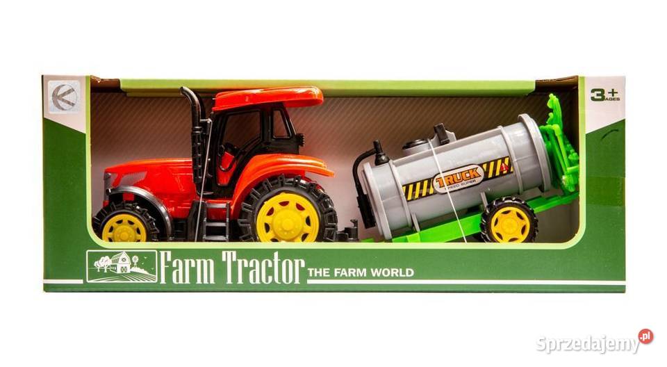 Traktor z cysterną do oprysków Poznań