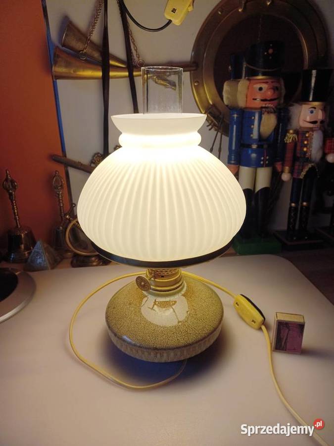 Lampa stołowa PRL Wałbrzych Poznań