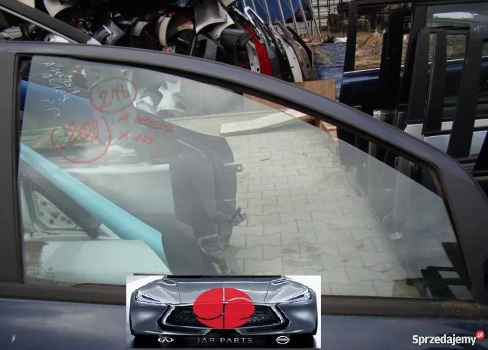 MERCEDES A KLASA W 169 SZYBA BOCZNA DRZWI PRZÓD Karoseria Nowy Tomyśl sprzedam