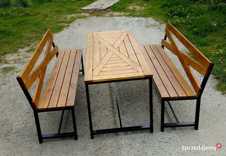 Meble ogrodowe solidne jedyne takie Loft pomorskie sprzedam