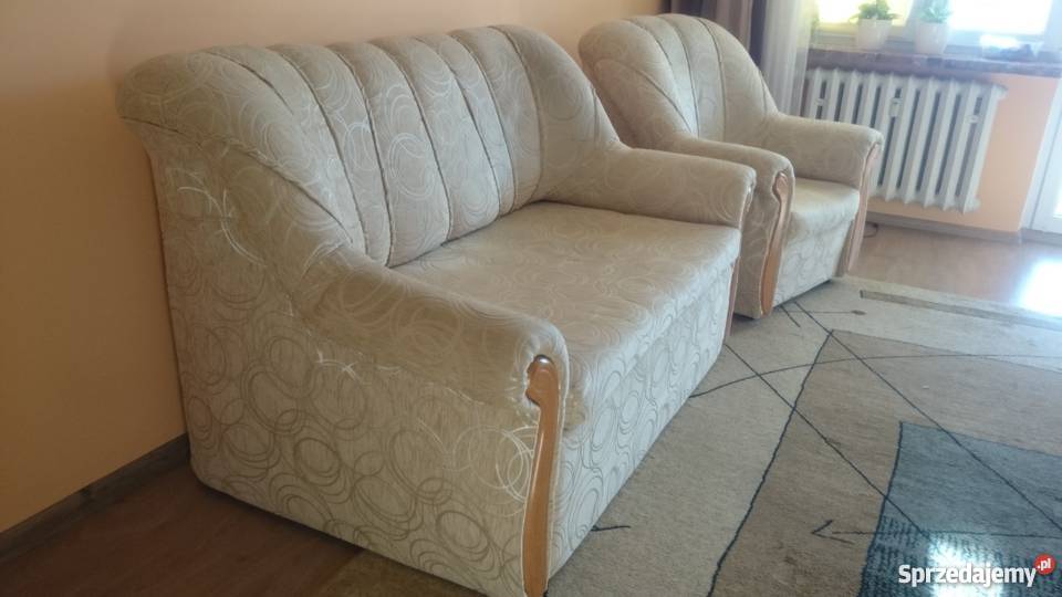 Komplet wypoczynkowy tkanina Lublin