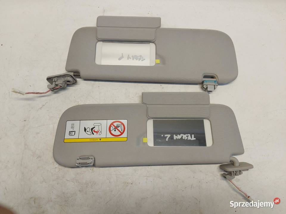 TESLA MODEL Y 2023r Osłona przeciwsłoneczna lewa dolnośląskie sprzedam