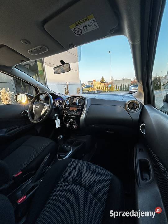 Śliczny Nissan Note Czarny Benzyna Super stan