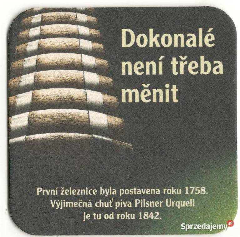 Pilsner Urquell podstawka do piwa 6 Gliwice