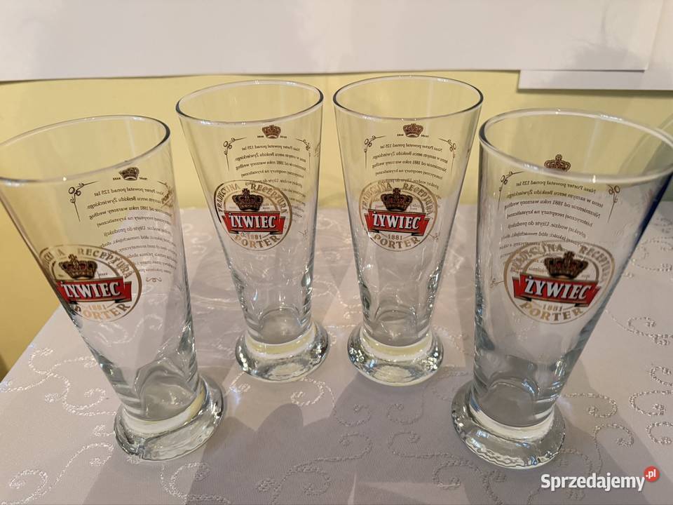 Szklanki Żywiec Porter 1881 300ml Zestaw 4 Czerwionka-Leszczyny