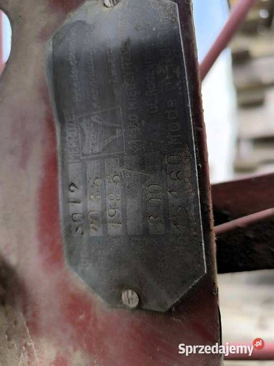 Siewnik do zboża Meprozet 13 lejków przerobiony sprzedam