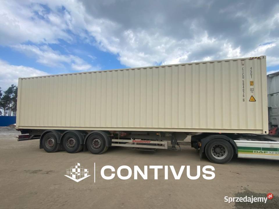 Kontener magazynowy 40HC 12 metrowy morski NOWY Gdańsk