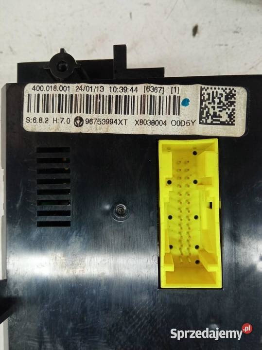 PANEL NAWIEWU 96753994XT Citroen DS3 I 2009 świętokrzyskie