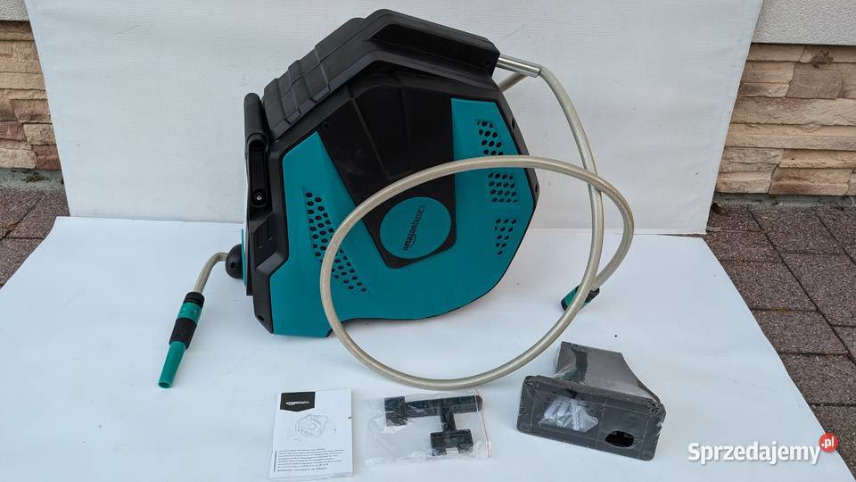 Bęben z wężem ogrodowym Amazon Basics 25m Jadowniki