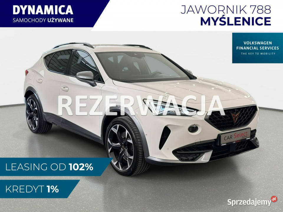 Cupra Formentor VAT 23 VZ 20TSI 245 DSG 2021 r Myślenice