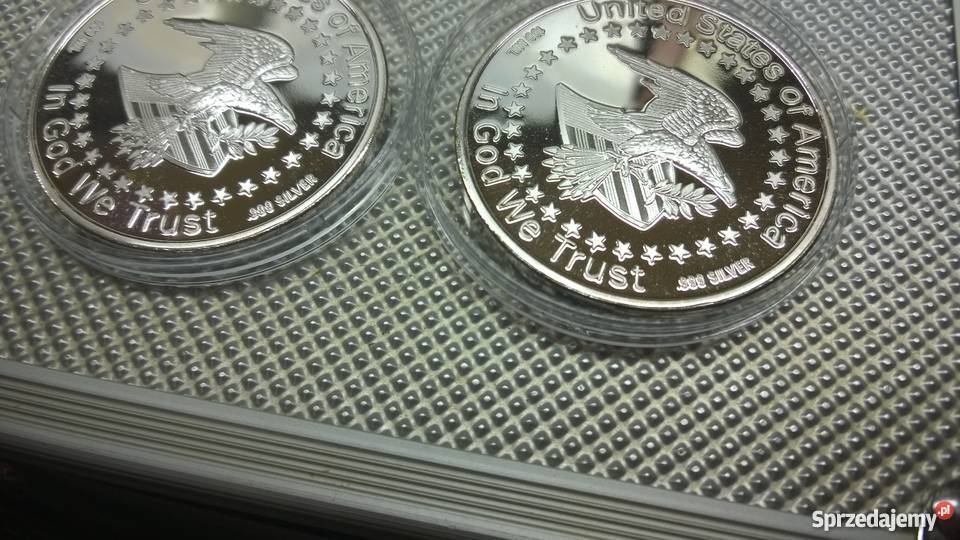 medale USA x 2 sztuki LUSTRO Warszawa