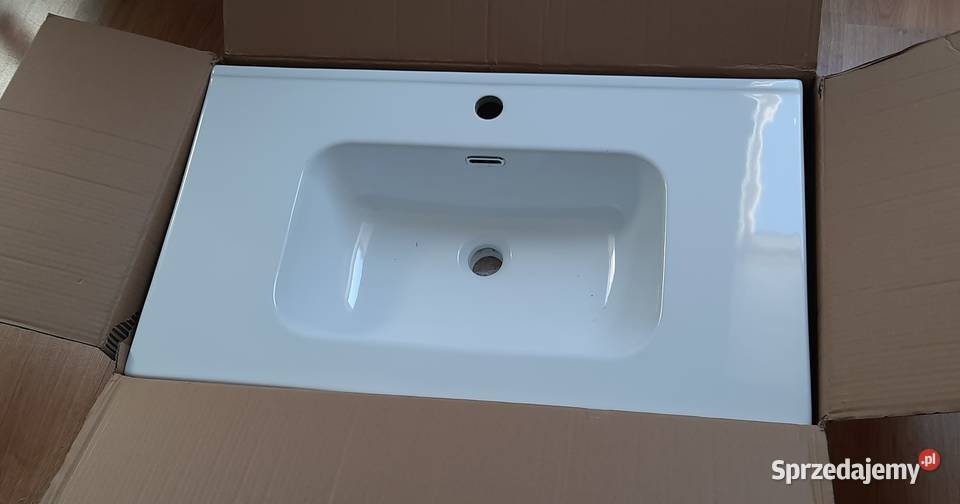 Umywalka ceramiczna biała naszafkowa Raciborowice