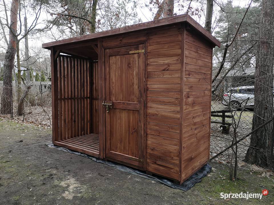 Drewutnia domek narzędziowy lamele pionowe śląskie sprzedam