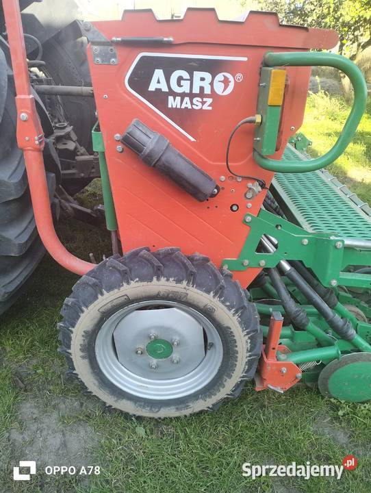 Sprzedam siewnik zbożowy talerzowy 3m agro masz Siewniki i sadzarki mazowieckie Skaryszew