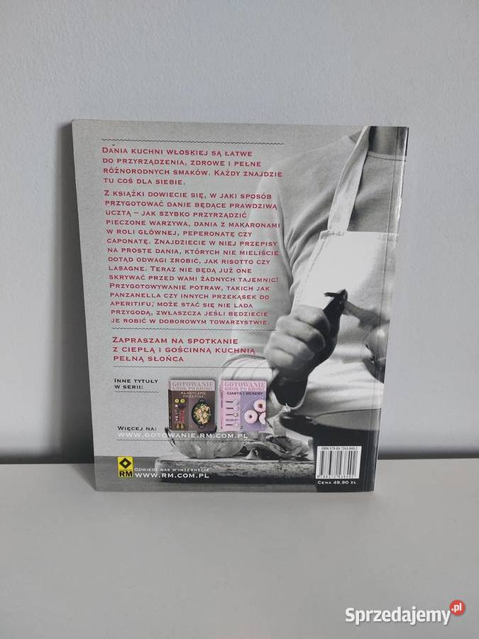 kuchnia włoska Gotowanie krok kroku książka ISBN 9788372438492 Poznań