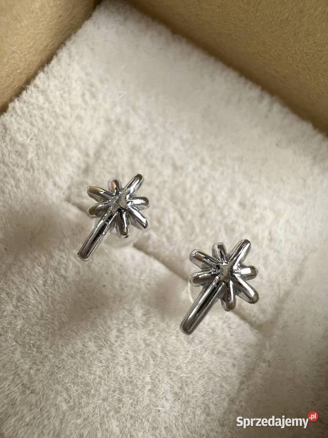 Kolczyki srebrne gwiazdy gwiazda Jasło sprzedam