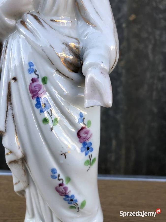 Figurka Maryja porcelanowa Łowicz