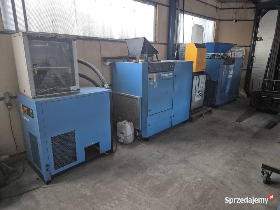 Kompresor BOGE S40 zestaw 86 m3 osuszacz Lipka