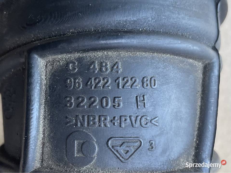 9642212280 przewód rura turbiny citroen c1 Szczecin