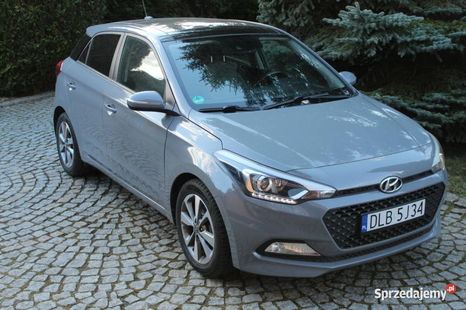 Hyundai i20 Benzyna Bogate Wyposażenie isofix Lubań
