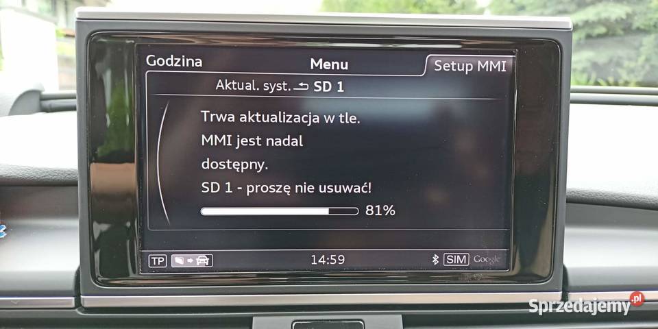 Audi mapa Europy 2023 MIB2 4G TT A3 A4 A6 S6 A7 Pabianice