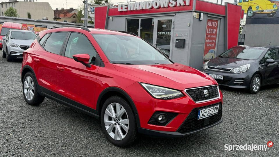 Seat Arona Benzyna Zarejestrowany Ubezpieczony komputer pokładowy Elbląg