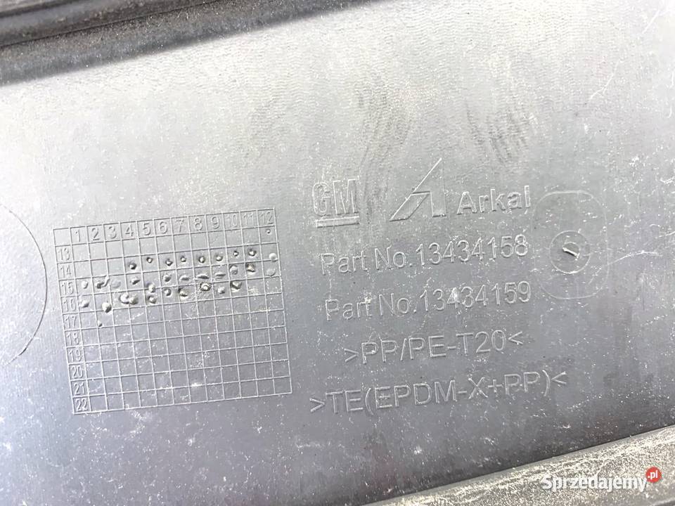 PODSZYBIE OPEL CORSA E 13434158 Hatchback OSŁONA sprzedam