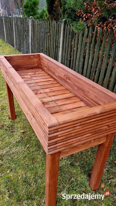 Zielnik na nogach warzywnik 3D skrzynia ogrodowa Warzywniki i zielniki