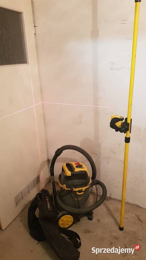Laser krzyżowy odkurzacz budowlany Śrem