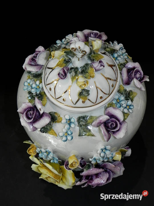 Roceram porcelana Waza Isabela pięknie zdobiona wielkopolskie