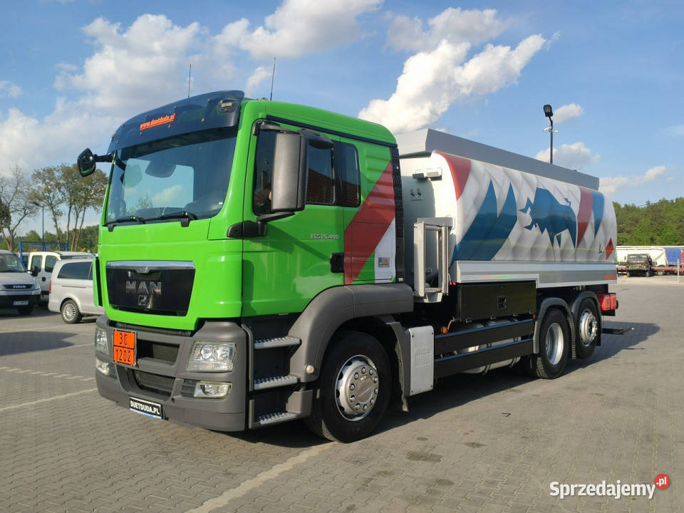 MAN TGA 26400 Autocysterna z Dystrybucją Ważne Widełki