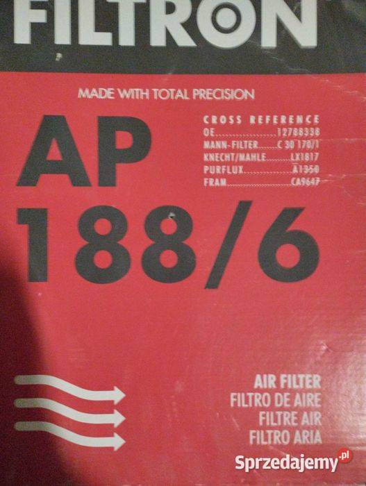 Filtr powietrza Filtron AP 1886 Powietrza Słońsko